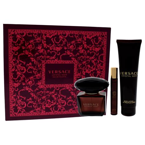 versace crystal noir perfume set|versace crystal noir perfume boots.